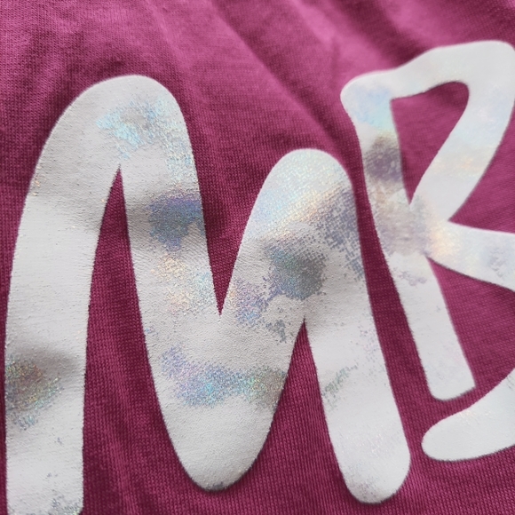 Zumba V-Neck Fringe Top Mulberry S - Picture 6 of 7